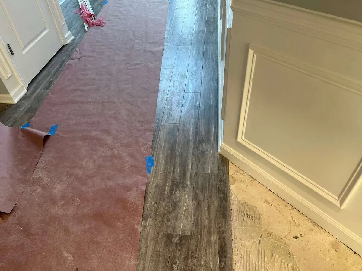 Completed marble shower restoration in Willow Park